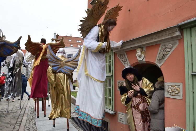 Trzej Królowie na ulicach Gdańska