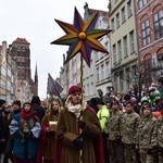 Trzej Królowie na ulicach Gdańska