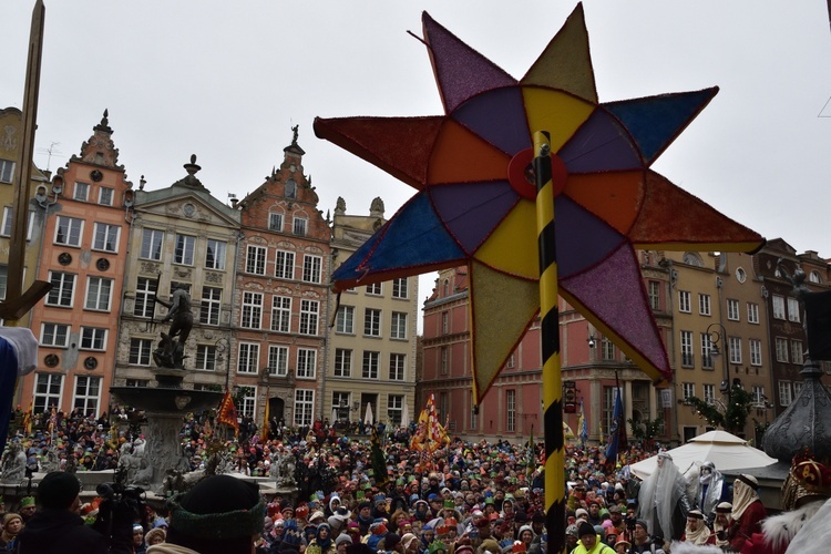 Trzej Królowie na ulicach Gdańska