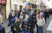 Orszak Trzech Króli w Bielsku-Białej 2023 - na trasie z Aleksandrowic