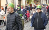 Orszak Trzech Króli w Bielsku-Białej 2023 - na trasie z Aleksandrowic