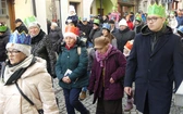 Orszak Trzech Króli w Bielsku-Białej 2023 - na trasie z Aleksandrowic