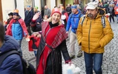 Orszak Trzech Króli w Bielsku-Białej 2023 - na trasie z Aleksandrowic