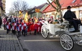 Orszak Trzech Króli w Bielsku-Białej 2023 - na trasie z Aleksandrowic