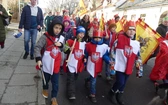 Orszak Trzech Króli w Bielsku-Białej 2023 - na trasie z Aleksandrowic