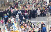 Orszak Trzech Króli w Bielsku-Białej 2023 - na trasie z Aleksandrowic