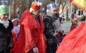 Orszak Trzech Króli w Bielsku-Białej 2023 - na trasie z Aleksandrowic