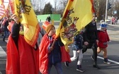 Orszak Trzech Króli w Bielsku-Białej 2023 - na trasie z Aleksandrowic