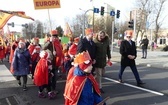 Orszak Trzech Króli w Bielsku-Białej 2023 - na trasie z Aleksandrowic