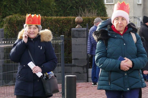 Orszak Trzech Króli w Bielsku-Białej 2023 - na trasie z Aleksandrowic