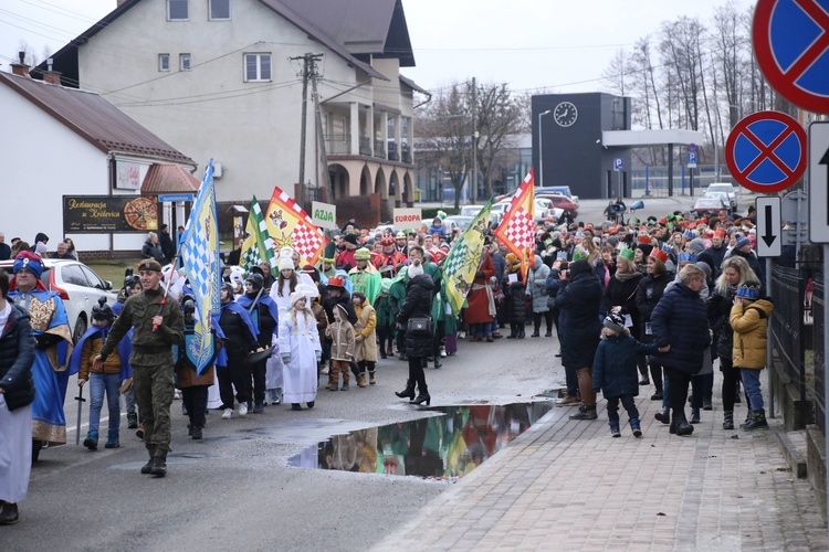 Czarna Tarnowska. Orszak Trzech Króli