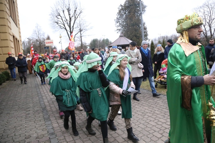 Czarna Tarnowska. Orszak Trzech Króli