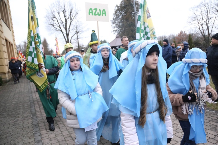 Czarna Tarnowska. Orszak Trzech Króli