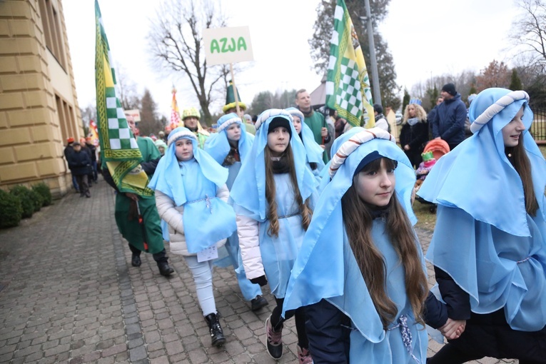 Czarna Tarnowska. Orszak Trzech Króli