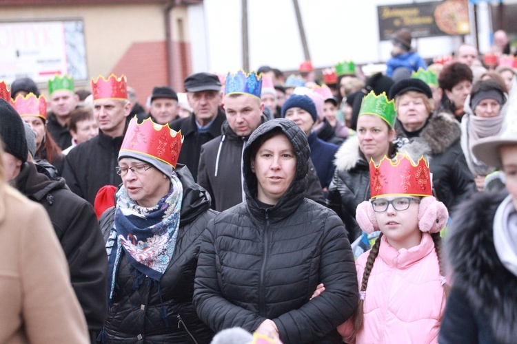 Czarna Tarnowska. Orszak Trzech Króli