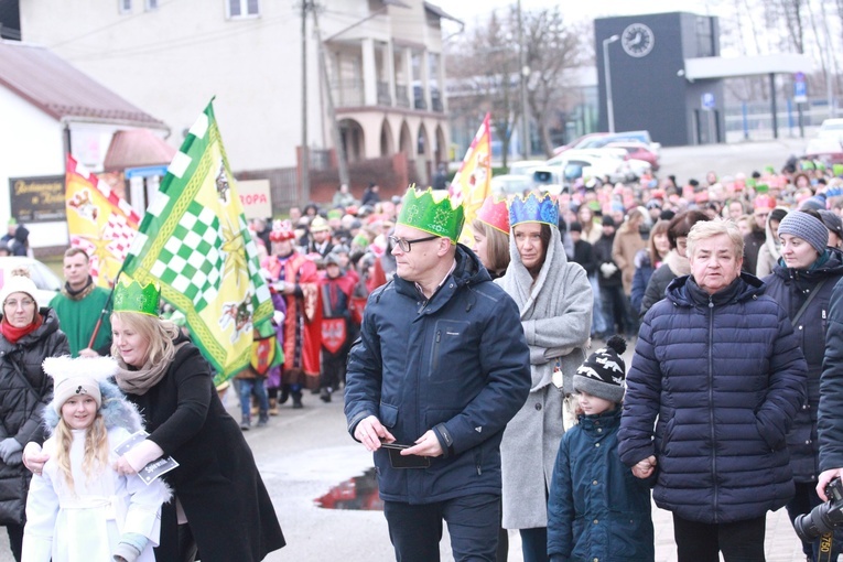 Czarna Tarnowska. Orszak Trzech Króli