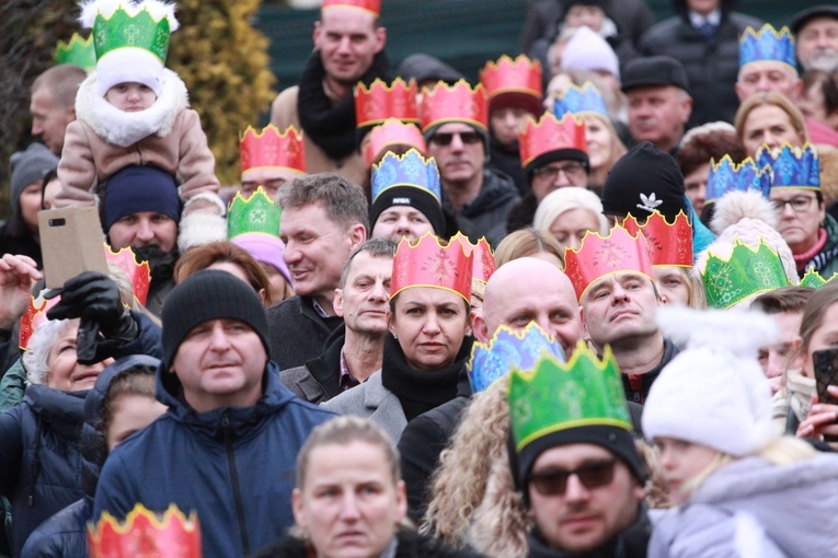 Czarna Tarnowska. Orszak Trzech Króli