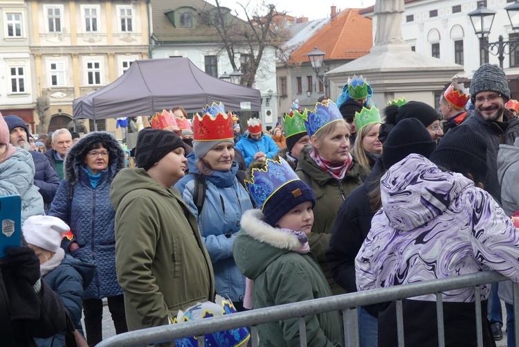 Orszak Trzech Króli w Bielsku-Białej 2023 - na Rynku