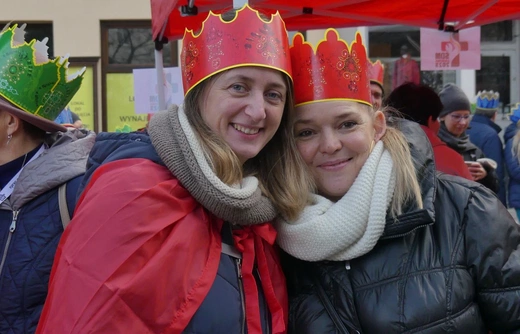 Orszak Trzech Króli w Bielsku-Białej 2023 - na Rynku