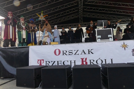 Orszak Trzech Króli w Bielsku-Białej 2023 - na Rynku