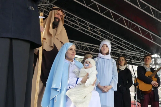 Orszak Trzech Króli w Bielsku-Białej 2023 - na Rynku
