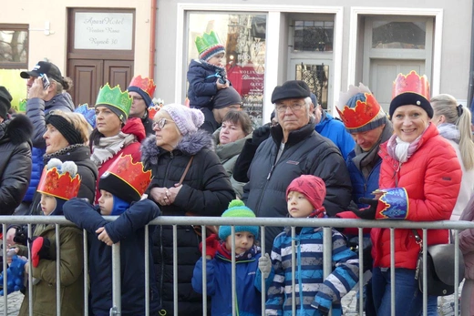 Orszak Trzech Króli w Bielsku-Białej 2023 - na Rynku
