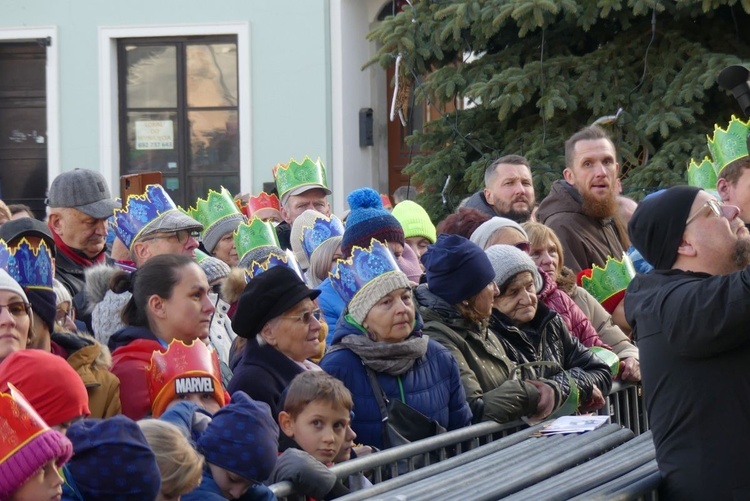 Orszak Trzech Króli w Bielsku-Białej 2023 - na Rynku