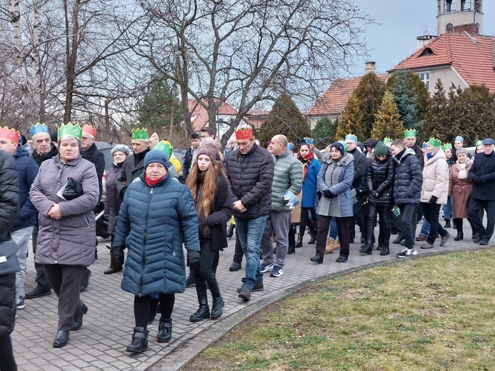 Orszak Trzech Króli w 2023 w Lubszy