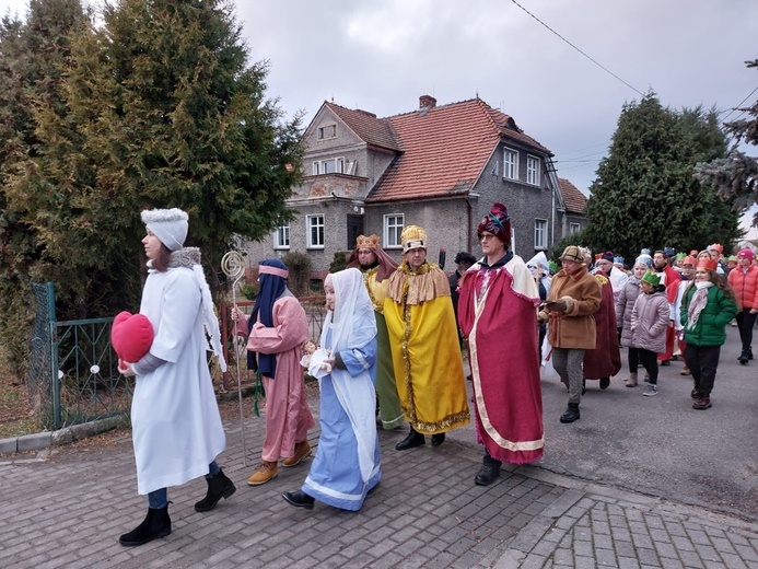 Orszak Trzech Króli w 2023 w Lubszy