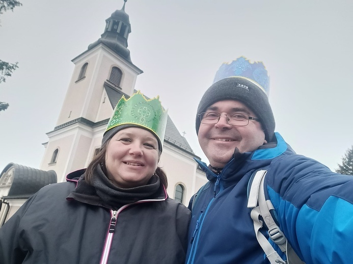 Orszak Trzech Króli 2023 na Górę Igliczną. Z trzech stron