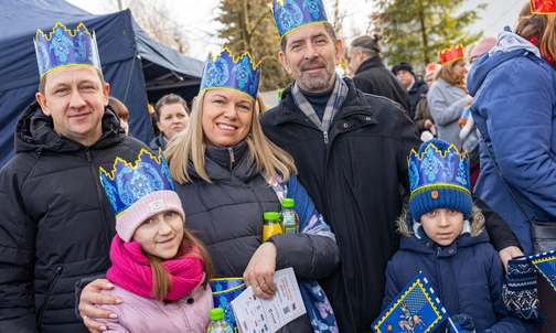 Orszak Trzech Króli 2023 w Bulowicach.