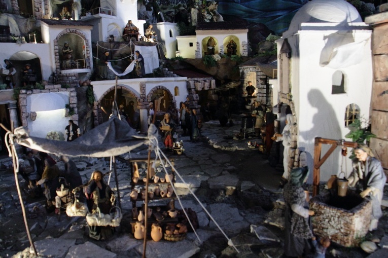 Szopka w kalwaryjskim sanktuarium 2022/2023