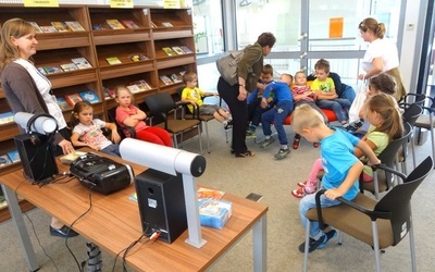 Ferie w bibliotece zapowiadają się bardzo atrakcyjnie.