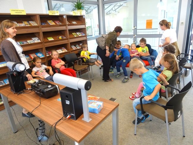 Ferie w bibliotece zapowiadają się bardzo atrakcyjnie.