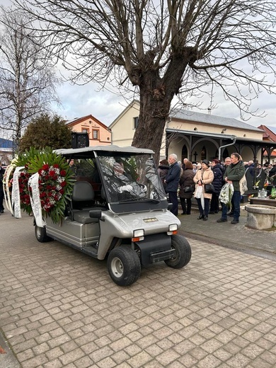 Pogrzeb Kazimierza Zająca, taty ks. Tomasza