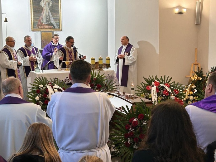 Pogrzeb Kazimierza Zająca, taty ks. Tomasza