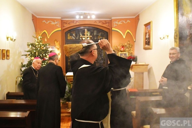 Franciszkanie po kolędzie u biskupa