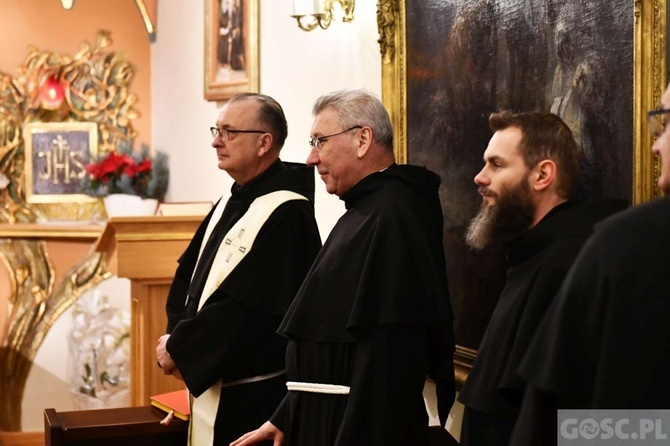 Franciszkanie po kolędzie u biskupa