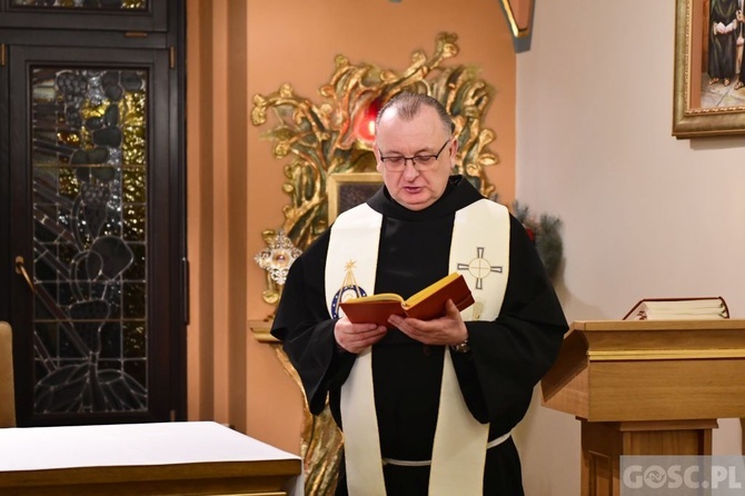 Franciszkanie po kolędzie u biskupa