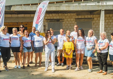 Agata Kozyr dopięła celu. Hospicjum już powstaje.