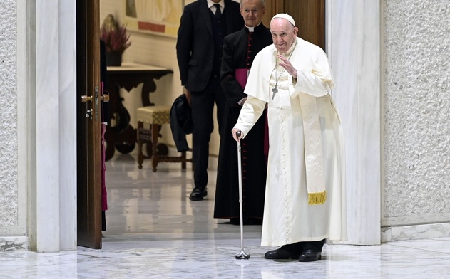 Franciszek podczas audiencji generalnej