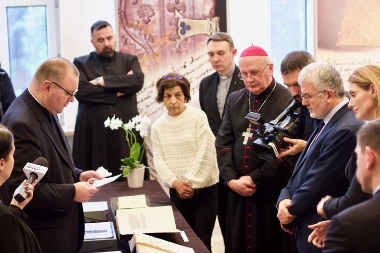 Prezentacja odnowionych starodruków 