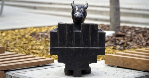 Katowice. Kolejny bebok w mieście