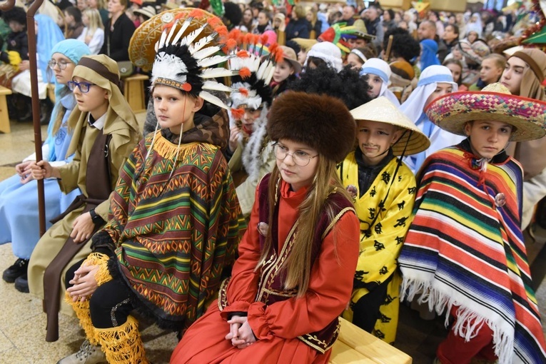 Kolędnicy misyjni w Jodłowej