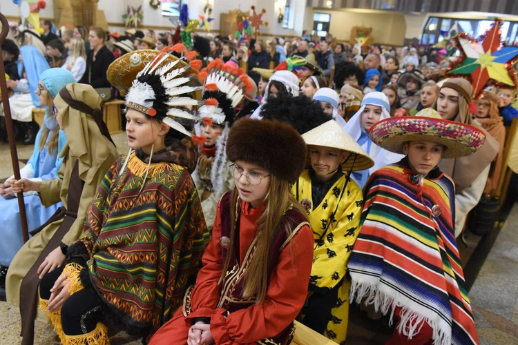 Kolędnicy misyjni w Jodłowej