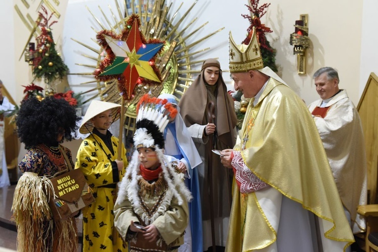 Kolędnicy misyjni w Jodłowej