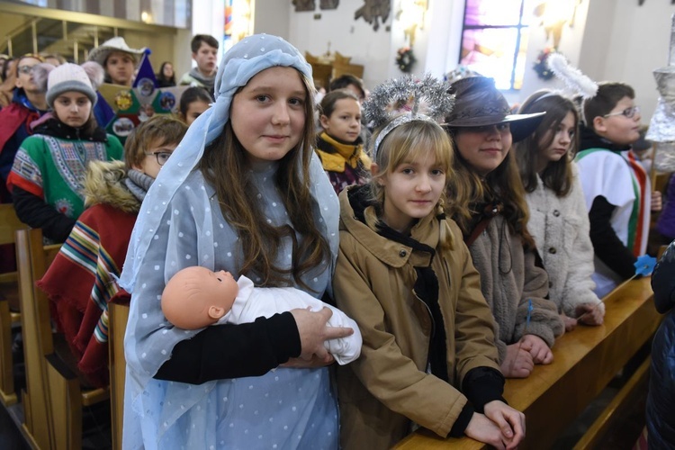 Kolędnicy misyjni w Jodłowej