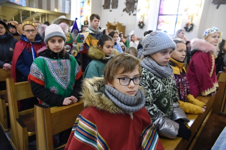 Kolędnicy misyjni w Jodłowej
