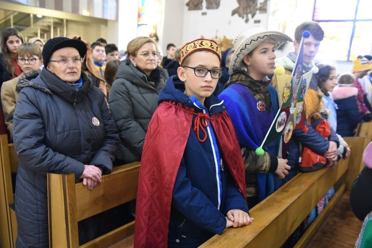 Kolędnicy misyjni w Jodłowej