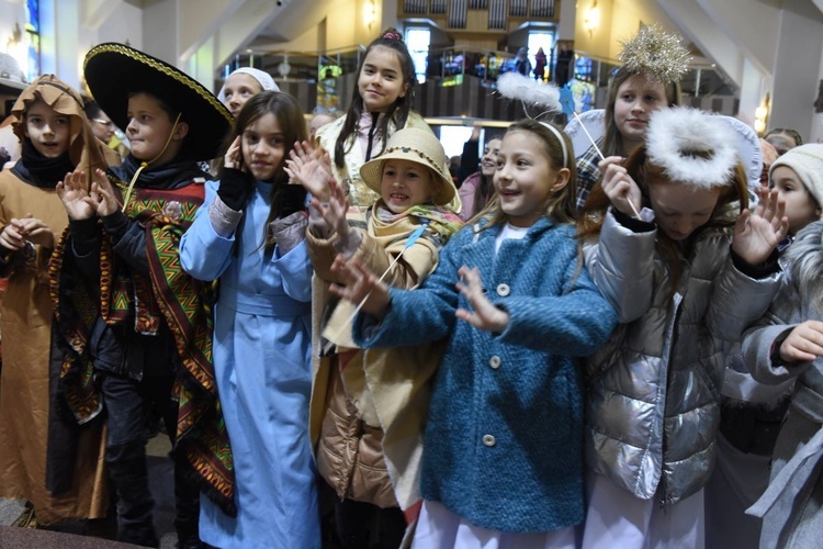 Kolędnicy misyjni w Jodłowej